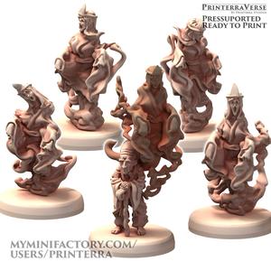 003 JAPAN Youkai Ghost Nurarhiyon Old Man and Yuurei Ectoplasm