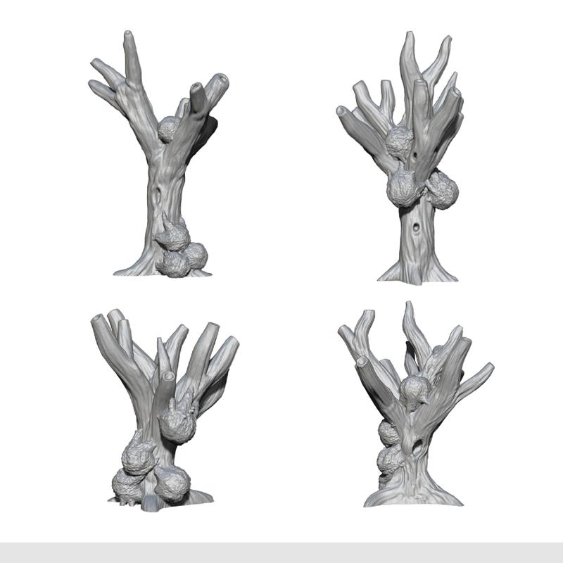 4 Spider Nest Trees