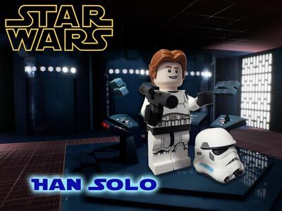 Han Solo as a Stormtrooper