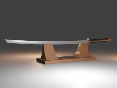 Katana Wooden Stand