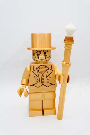 Mr. Gold – Giant Modular Minifigure (16")