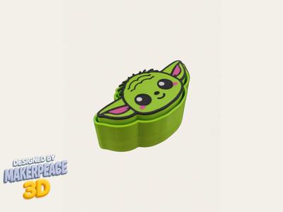 Star Wars - Baby Yoda (Grogu) Fidget Clicker