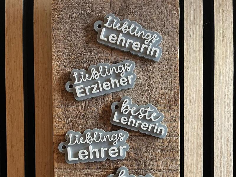 Teacher + Educator Keychain