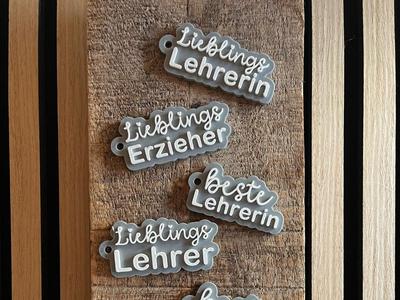 Teacher + Educator Keychain