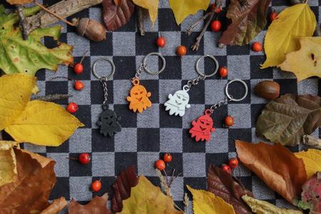 Rockstar Ghost Keychain | Autumn Series | Halloween