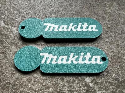 Makita Keychain and Shopping Cart Chip