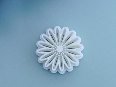Polymer Clay Cutter Imprint For Earrings Flower