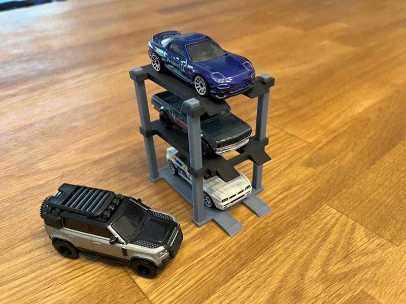 4-post triple CARLIFT Lifting platform Hot Wheels