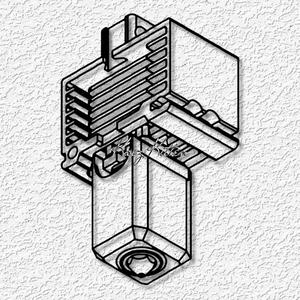 3D PRINTER HOT END WALL ART HOME DECOR