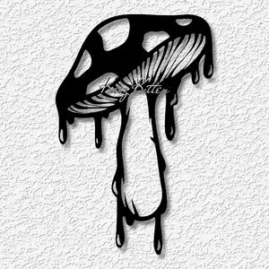 trippy mushroom wall art garden home decor