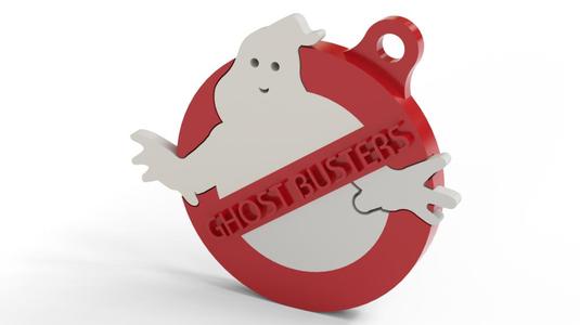 Ghost Busters Key Chain / Bag Tag 