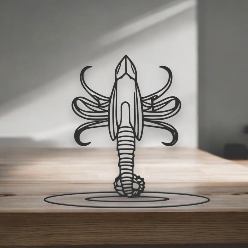Kraken Line Art - Desktop Line Art
