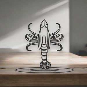 Kraken Line Art - Desktop Line Art