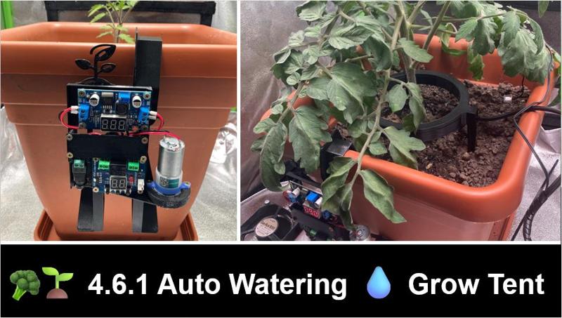4.6.1 Auto Watering for Grow Tent