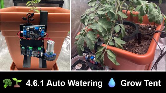 4.6.1 Auto Watering for Grow Tent