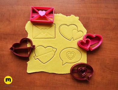 Valentine Cookie Cutter Set Vol. 2