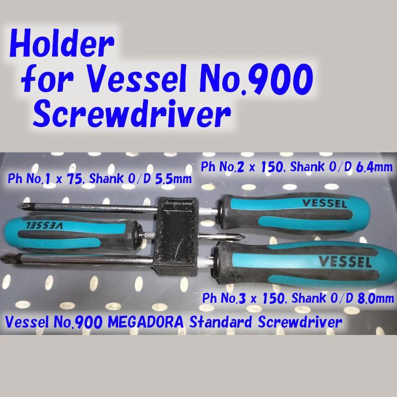 Holder for Vessel No.900 Megadora Standard Screwdriver