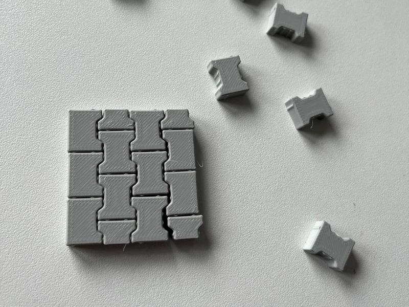 Paving Stones Dog Bone 1:14