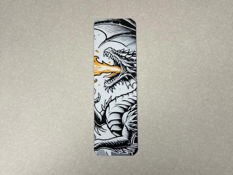 Fire Breathing Dragon Bookmark