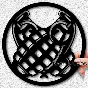 grenades wall art hand grenade wall decor weapon decoration