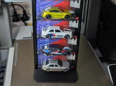 Hot Wheels Mainline/Silver Card Display