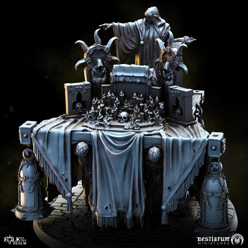 Azerai Preacher & Pulpit