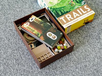 TRAILS Board Game Organizer Set