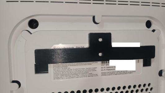 Bell Giga Hub Wall Mount (Sagemcom) - The White One