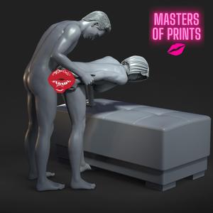 anal obsession- NSFW - EROTIC MINIATURE 75 MM SCALE