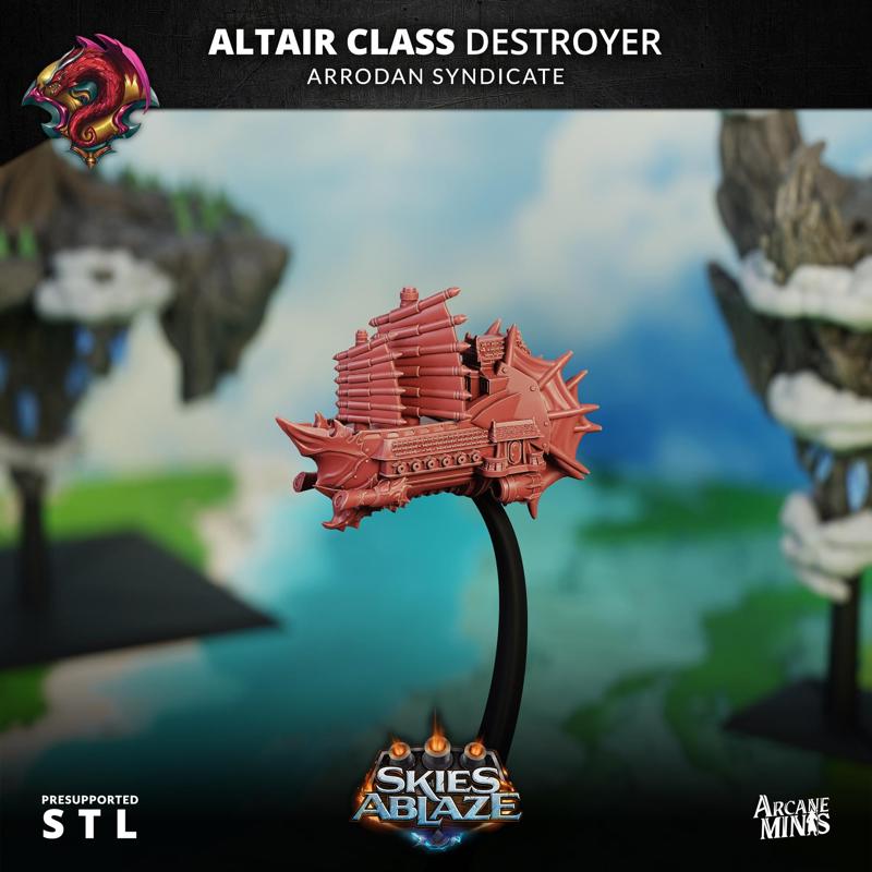 Altair Class Destroyer - Arrodan Syndicate