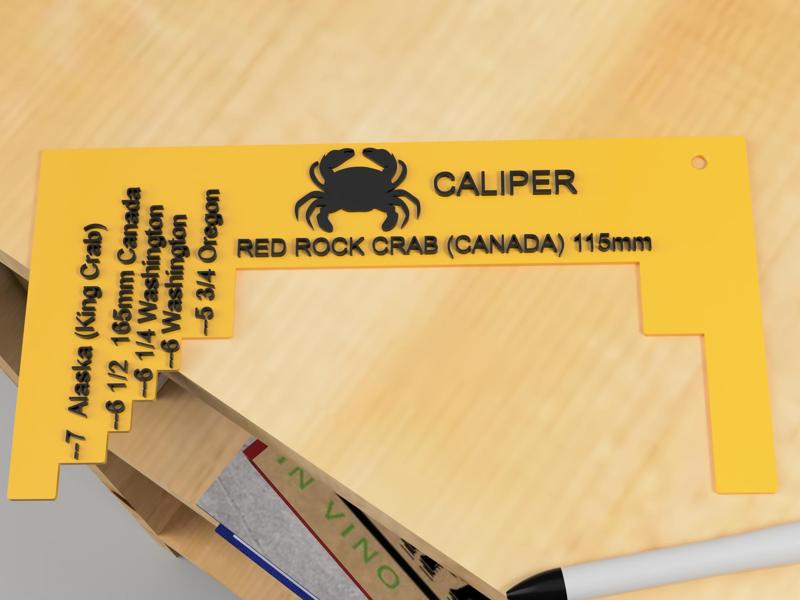 Crab caliper