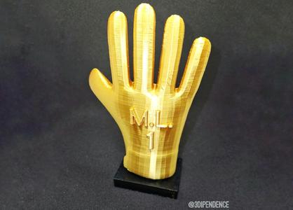 Customizable Glove Trophy