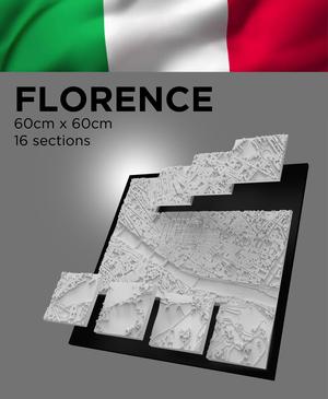 FLORENCE, Skyline 3d map