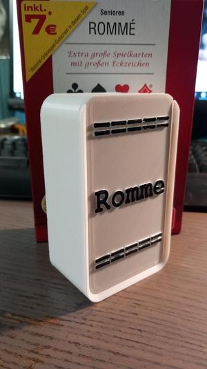Romme Senioren Card Box