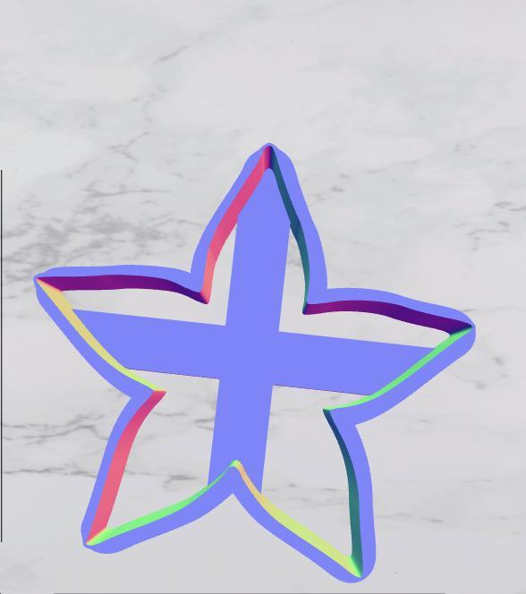 Flower Star cookie cutter