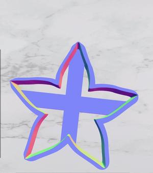Flower Star cookie cutter