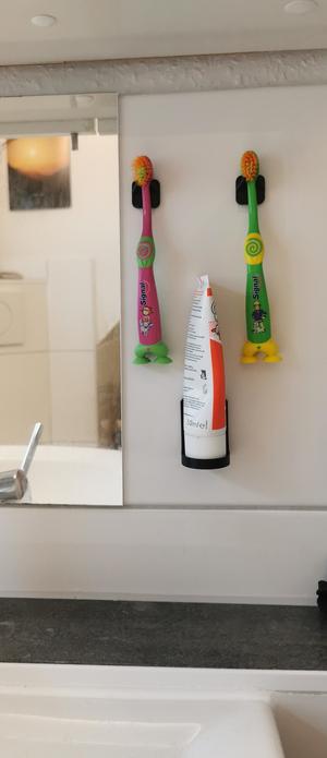 Kids Toothbrush Holder, Toothpaste Holder