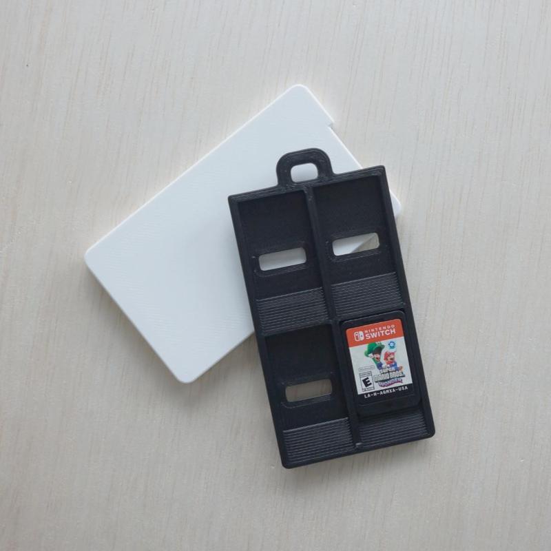 Minimalistic Card-sized Nintendo Switch Game Card Holder