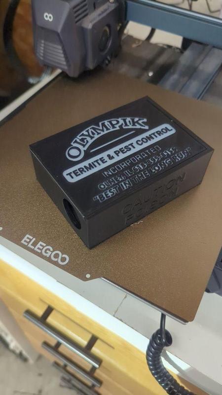 Mouse Bait Station with sliding lid No logo option included