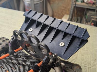 Rear spoiler wing for HPI Baja 5B, 5T or similar
