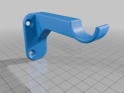 Under-bench Clamp Storage Bar Bracket
