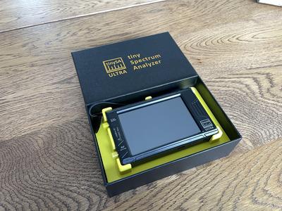 TinySA Ultra box inlay