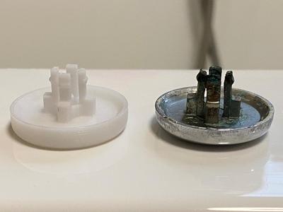 Air Jet Cover - Whirlpool Laguna M Bathtub
