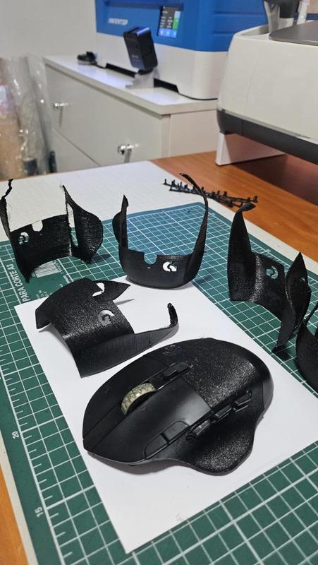 Logitech G604 - rubber grip cover
