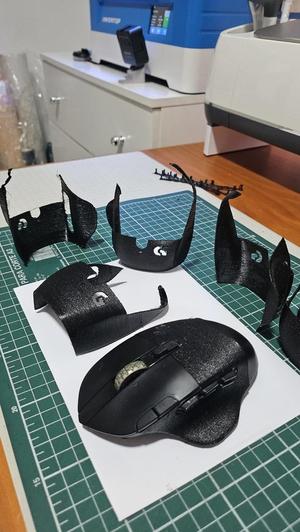 Logitech G604 - rubber grip cover