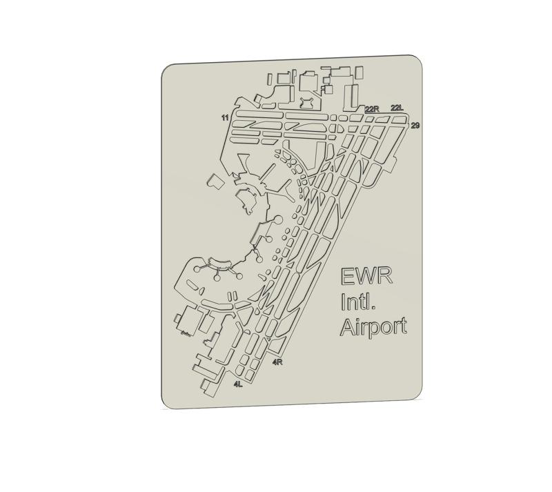 Newark Airport Map