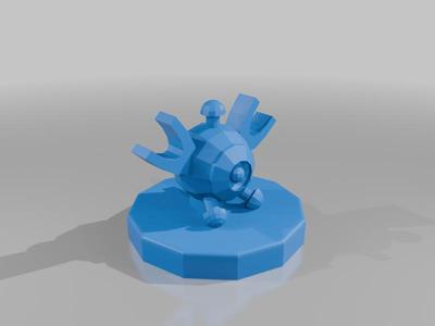 Magnemite Pokemon Low Poly Figure 81