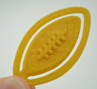 MkrClub.com Football Paperclip