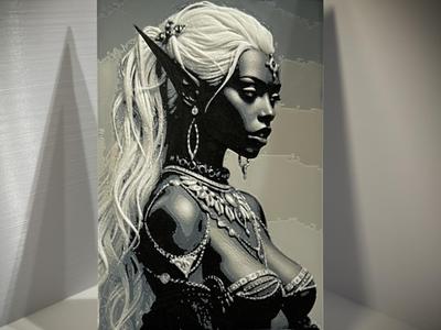 Dark Elf Goddess