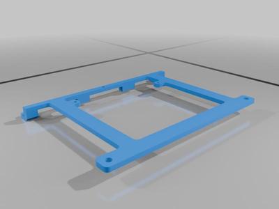 Blue SCSI mount for FM Towns Fresh